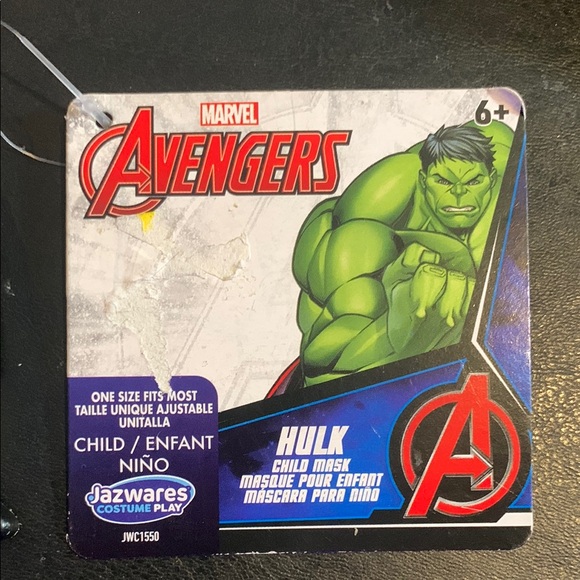 Marvel Hulk Mask - Picture 2 of 3